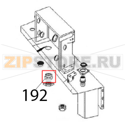 Fairlead Ø: 6, Ø: 16 Angelo Po FC241G Fairlead Ø: 6, Ø: 16 Angelo Po FC241GЗапчасть на деталировке под номером: 192
