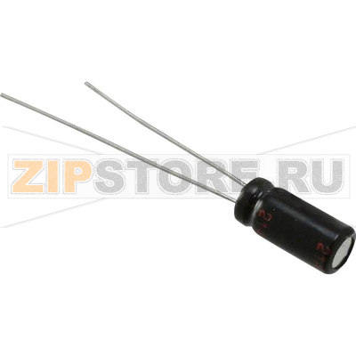 Конденсатор электролитический 2.2 µF, 50 V, 20 %, (Ø) 5 мм, 1 шт Panasonic EEU-HD1H2R2 