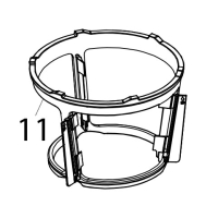 Arm wiper assembly KitchenAid 5KVJ0111ECA