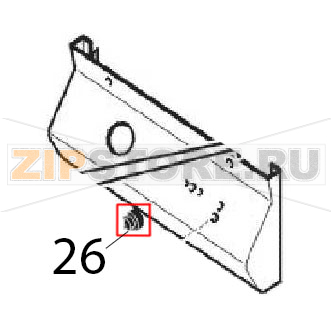Foot Angelo Po 0A1CP1E Foot Angelo Po 0A1CP1EЗапчасть на деталировке под номером: 26