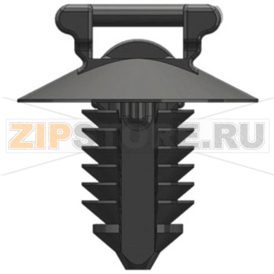 Стяжки кабельные 200 мм, черные, 1 шт WKK 50029 