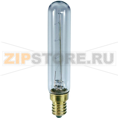 Лампа трубчатая 235 В, 25 Вт, 100 мА, цоколь: E14, прозрачная, 1 шт Barthelme 00918212 