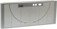 GRIGLIA FRONTALE L775 BIANCO 2 FORI