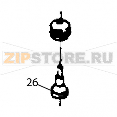 Filter Fagor FI-120 Filter Fagor FI-120Запчасть на деталировке под номером: 26Название запчасти Fagor на английском языке: Filter FI-120.
