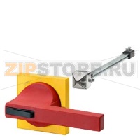 ДВЕРНОЙ ПРИВОД 8UC7 HANDLE RED/BLUE GREEN BASIC МАСКИРУЮЩАЯ РАМКА YELLOW FOR SWITCH DISCONNECTOR 3KE42, 3KE43, 3KE44, 3KE45 Siemens 8UC7324-3BB44