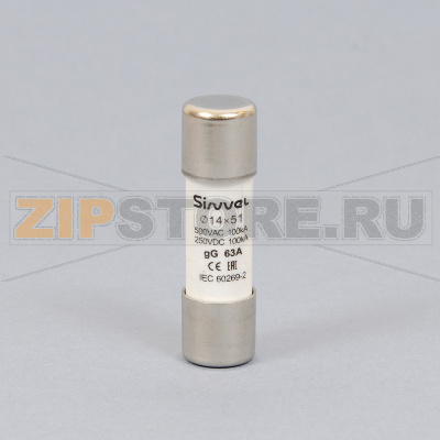 Вставка плавкая 63 А, gG, 14x51 мм Sinvel SV1451-63 