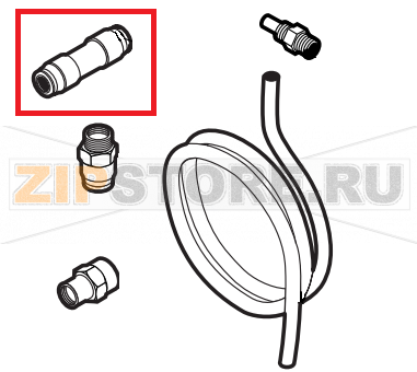 Straight middling pipe fitting d.10 Lainox VE061D  Straight middling pipe fitting d.10 Lainox VE061DЗапчасть на сборочном чертеже под номером: 12Название запчасти на английском&nbsp;языке: Straight middling pipe fitting d.10 Lainox VE061D