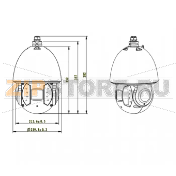 IP-камера Dahua DH-SD6AE230F-HNI 