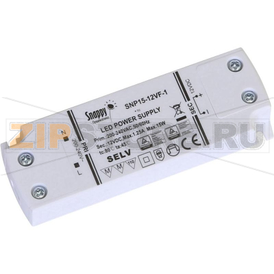 Блок питания для светодиодного освещения 15 Вт, 0-1.25 А, 12 В/DC Dehner Elektronik 