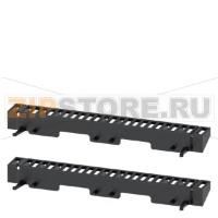 АКСС.ДЛЯ ПРЕДОХР.РАЗЪЕДИНИТЕЛЯ ДЛЯ NH1 REACH-ROUND PROTECTION ДЛЯ ШИНА MOUNTING RITTAL 1X TOP AND 1X BOTTOM Siemens 3NP1943-1CA20
