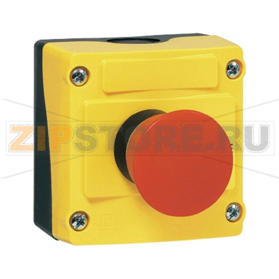 Кнопка аварийной остановки в корпусе 240 В/AC, 2.5 А, IP66, 1 шт Baco LBX15202 