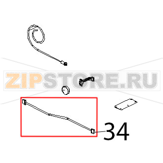 Cavo collegamento scheda pot-contr Unox XV 703G Cavo collegamento scheda pot-contr Unox XV 703GЗапчасть на деталировке под номером: 34