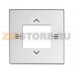 Накладка для сенсора 6108/61-83-500, серебристый алюминий ABB 2CKA006115A0485 