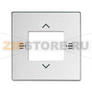 Накладка для сенсора 6108/61-83-500, серебристый алюминий ABB 2CKA006115A0485 