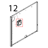 Fan 20 W, 120 mm Angelo Po FX101E1