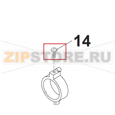 Screw M5x16 Bear Varimixer AR40 VL-1S                                                                       Screw M5x16 Bear Varimixer AR40 VL-1SЗапчасть на сборочном чертеже под номером: 14Название запчасти на датском&nbsp;языке: Screw M5x16 Bear Varimixer AR40 VL-1S