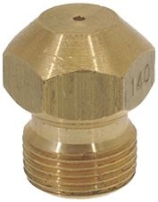 КОНИЧЕСКАЯ ГАЗОВАЯ РАСПЫЛИТЕЛЬНАЯ ФОРСУНКА M14 X 1 Ø 1,40 ММ 