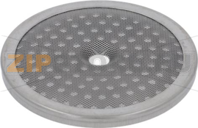SHOWER SCREEN REINFORCED ø 57.5 mm 