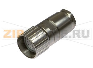 Полевой разъём Female cordset, field attachable V23-19-G Pepperl+Fuchs Описание оборудованияFemale cordset, field attachable