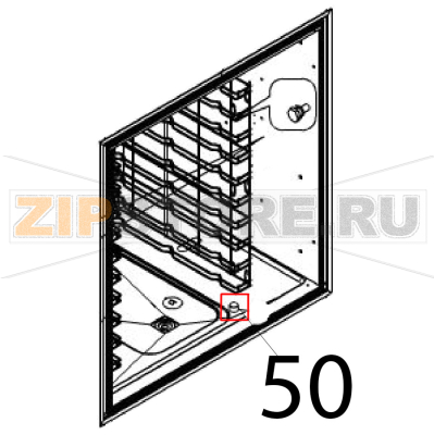Pin Angelo Po IS102SR Pin Angelo Po IS102SRЗапчасть на деталировке под номером: 50