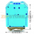 2-conductor through terminal block; 240 mm; with screw-type connection; 240,00 mm; blue Wago 883-2404 - 2-conductor through terminal block; 240 mm; with screw-type connection; 240,00 mm; blue Wago 883-2404