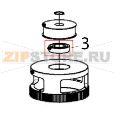 Bearing 6207 2RS Escher PM 60-V Bearing 6207 2RS Escher PM 60-VЗапчасть на деталировке под номером: 3