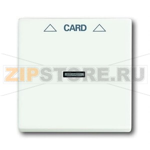 Накладка для выключателя карточного, белый бархат ABB 2CKA001710A3928 