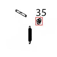 Bush top cover Rollmatic CP 42