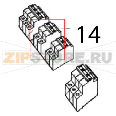 Main switch Angelo Po C165D Main switch Angelo Po C165DЗапчасть на деталировке под номером: 14