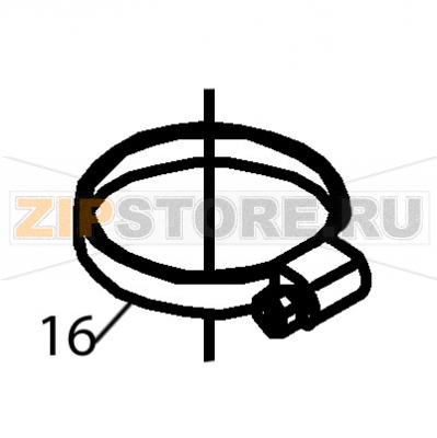 Abrazadera 40 - 60 Fagor ECO-200 Abrazadera 40 - 60 Fagor ECO-200Запчасть на деталировке под номером: 16Название запчасти Fagor на английском языке: Abrazadera 40 - 60 ECO-200.