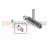Ribbon sensor assembly TSC TTP-2410MT