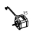 Stepping motor-LF Sato LT408 RH