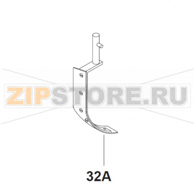 40/20L Scraper w. Teflon Without Holder Bear Varimixer AR40 VL-1S                                                                        1 40/20L Scraper w. Teflon Without Holder Bear Varimixer AR40 VL-1SЗапчасть на сборочном чертеже под номером: 32AНазвание запчасти на датском&nbsp;языке: 40/20L Scraper w. Teflon Without Holder Bear Varimixer AR40 VL-1S
