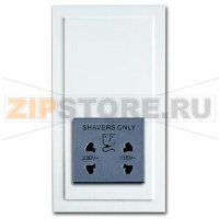 Розетка 220/115 В, 20 ВА, альпийский белый ABB 2CKA002130A0292