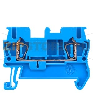 КЛЕММА ПРОХОДНАЯ ПРУЖИННОЕ ПОДСОЕДИНЕНИЕ: 0.08 - 2.5 MM2, ШИРИНА: 5.2 MM, СИНЯЯ Siemens 8WH2000-0AF01 