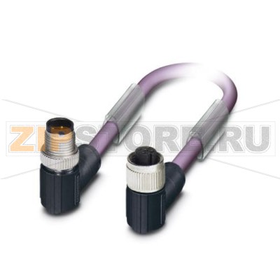 Системный кабель шины Phoenix Contact SAC-5P-M12MR/ 3,0-920/M12FR 5-полюсн., PUR, фиолетовый RAL 4001, Штекеры угловой M12, А-кодирование, к Гнездо угловой M12, А-кодирование, Длина кабеля: 3 м.Минимальный заказ: 50 шт.Упаковка: 1 шт.