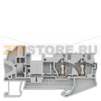 КЛЕММА ГИБРИДНАЯ ПРОХОДНАЯ, 1 ВИНТ И 2 ПРУЖИННЫХ КОНТАКТА: 0.08 - 4 MM2, ШИРИНА: 6.2 MM, СЕРАЯ Siemens 8WH2103-2BG00