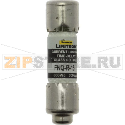 Предохранитель, 15 A, AC 600 В, 200 кА, 10x38 мм, 13/32x1-1/2 inch, CC, UL, с задержкой Eaton C 