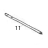 Guide shaft Sato M84Pro