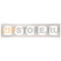 Рамка пятиместная, альпийский белый ABB 2CLA857500A1101