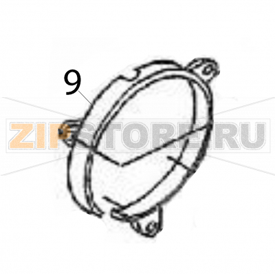 Disk plate cover Sato M84Pro Disk plate cover Sato M84ProЗапчасть на деталировке под номером: 9Название запчасти на английском языке: Disk plate cover Sato M84Pro.