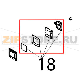 Kit lampada Angelo Po FX201G3 Kit lampada Angelo Po FX201G3Запчасть на деталировке под номером: 18