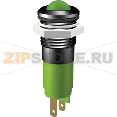 Лампа светодиодная 24 В/DC, 24 В/AC, индикаторная, зеленая Signal-Construct SWDU14724 