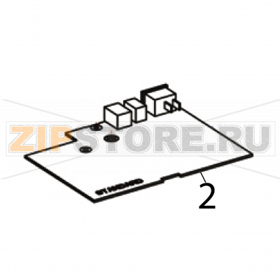 Main board ass&#039;y Godex EZ-1105 Main board ass'y Godex EZ-1105Запчасть на деталировке под номером: 2Название запчасти Godex на английском языке: Main board ass'y EZ-1105.