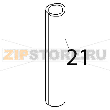 Pann. isolante tubo sfiato Angelo Po FX201G3 Pann. isolante tubo sfiato Angelo Po FX201G3Запчасть на деталировке под номером: 21