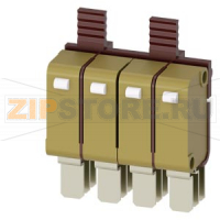 auxiliary switch AUX 4CO standard contact 400 V AC changeover contacts accessory for circuit breaker 3WL10 / 3VA27 Siemens 3VW9011-0AG01