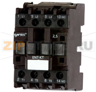 Контактор для коммутации конденсаторов 2.5 квар/ч, 400-440 В/AC Entes ENT-KT-2.5-C10 