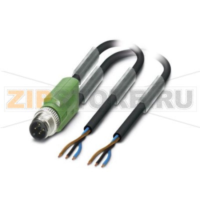 Кабель для датчика / исполнительного элемента Phoenix Contact SAC-3P-M12Y/2X1,5-PUR 3-полюсн., PUR без галогенов, темно-серый RAL 7021, Штекеры прямое M12, А-кодирование, к свободный конец и свободный конец кабеля, Длина кабеля: 1,5 м.Минимальный заказ: 1 шт.Упаковка: 1 шт.