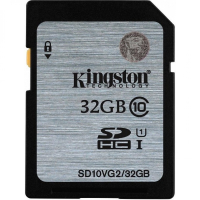 Карта памяти 32 Гб Kingston SD10VG2-32GB