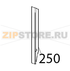 Pattino destro scorrimento capotta Angelo Po KD130EAT Pattino destro scorrimento capotta Angelo Po KD130EATЗапчасть на деталировке под номером: 250